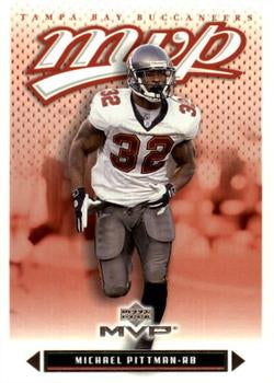 #10 Michael Pittman - Tampa Bay Buccaneers - 2003 Upper Deck MVP Football