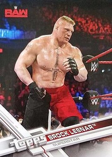 #10b Brock Lesnar - 2017 Topps WWE Wrestling