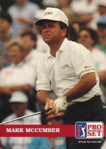 #110 Mark McCumber - 1992 Pro Set PGA Tour Golf