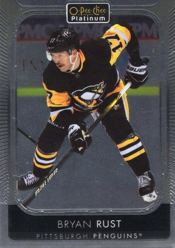 #110 Bryan Rust - Pittsburgh Penguins - 2021-22 O-Pee-Chee Platinum Hockey
