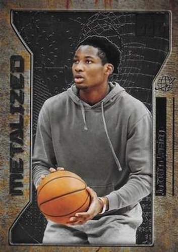 #110 Jonathan Kuminga - 2021 SkyBox Metal Universe Champions