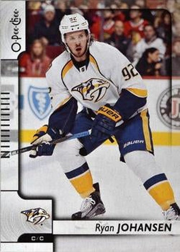 #110 Ryan Johansen - Nashville Predators - 2017-18 O-Pee-Chee Hockey