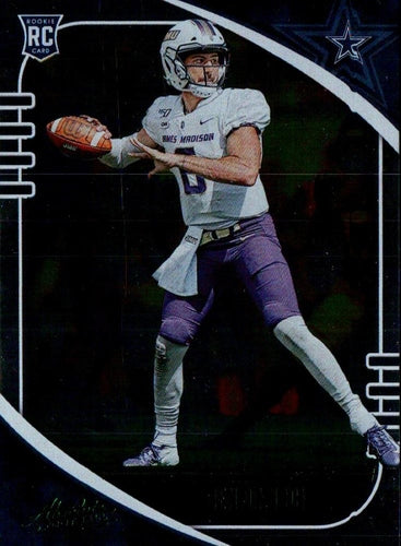 #110 Ben DiNucci - Dallas Cowboys - 2020 Panini Absolute - Green Football