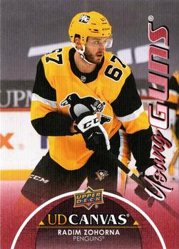 #C110 Radim Zohorna - Pittsburgh Penguins - 2021-22 Upper Deck - UD Canvas Hockey