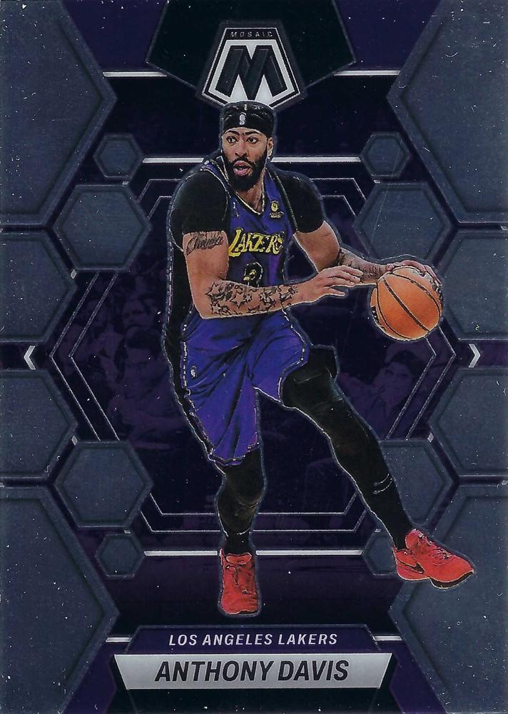 #110 Anthony Davis - Los Angeles Lakers - 2022-23 Panini Mosaic Basketball