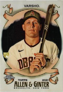 #110 Daulton Varsho - Arizona Diamondbacks - 2021 Topps Allen & Ginter Chrome Baseball