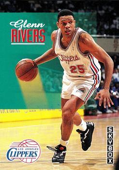 #110 Doc Rivers - Los Angeles Clippers - 1992-93 SkyBox Basketball