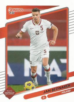 #110 Jan Bednarek - Poland - 2021-22 Donruss Road to FIFA World Cup Qatar 2022 Soccer
