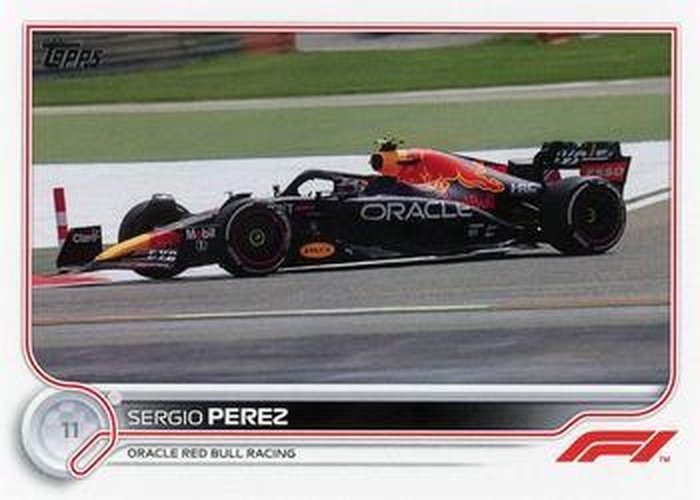 #110 Sergio Perez - Oracle Red Bull Racing - 2022 Topps Formula 1 Racing
