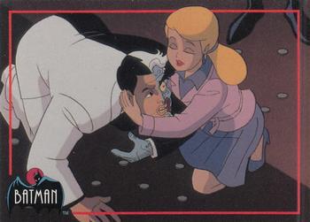 #110 Two-Face and Grace - 1993 Topps Batman The Animated Series