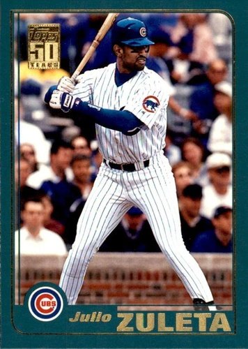 #111 Julio Zuleta - Chicago Cubs - 2001 Topps Baseball