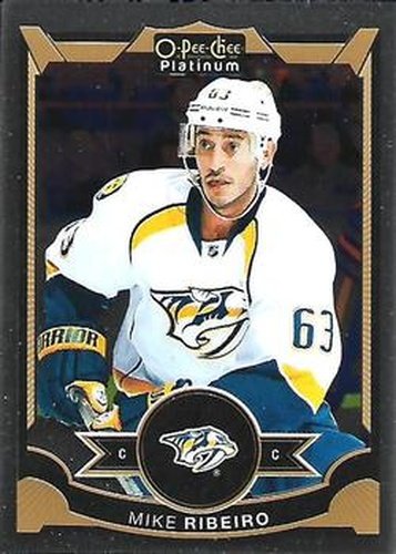 #111 Mike Ribeiro - Nashville Predators - 2015-16 O-Pee-Chee Platinum Hockey