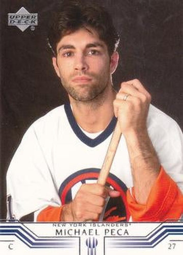 #111 Michael Peca - New York Islanders - 2001-02 Upper Deck Hockey