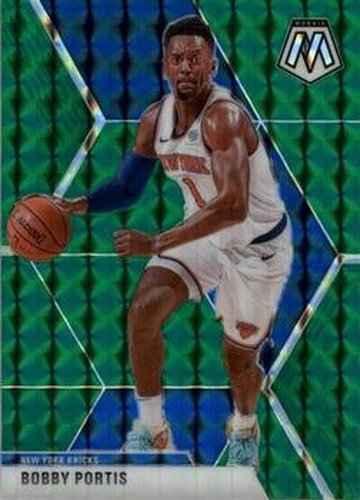 #111 Bobby Portis - New York Knicks - 2019-20 Panini Mosaic - Green Prizm Basketball