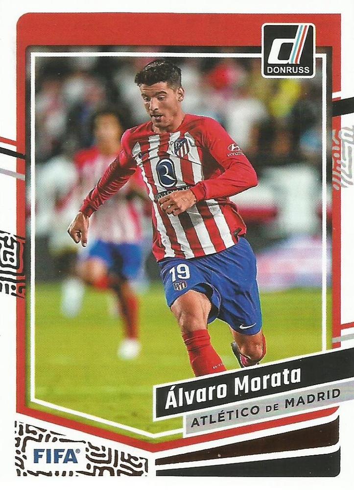 #111 Alvaro Morata - Atletico Madrid - 2023-24 Donruss Soccer