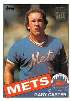#T111 Gary Carter - New York Mets - 2001 Topps Traded & Rookies Baseball