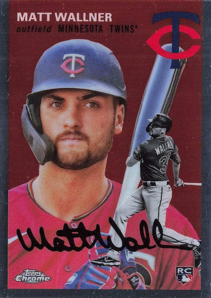 #111 Matt Wallner - Minnesota Twins - 2023 Topps Chrome Platinum Anniversary Baseball
