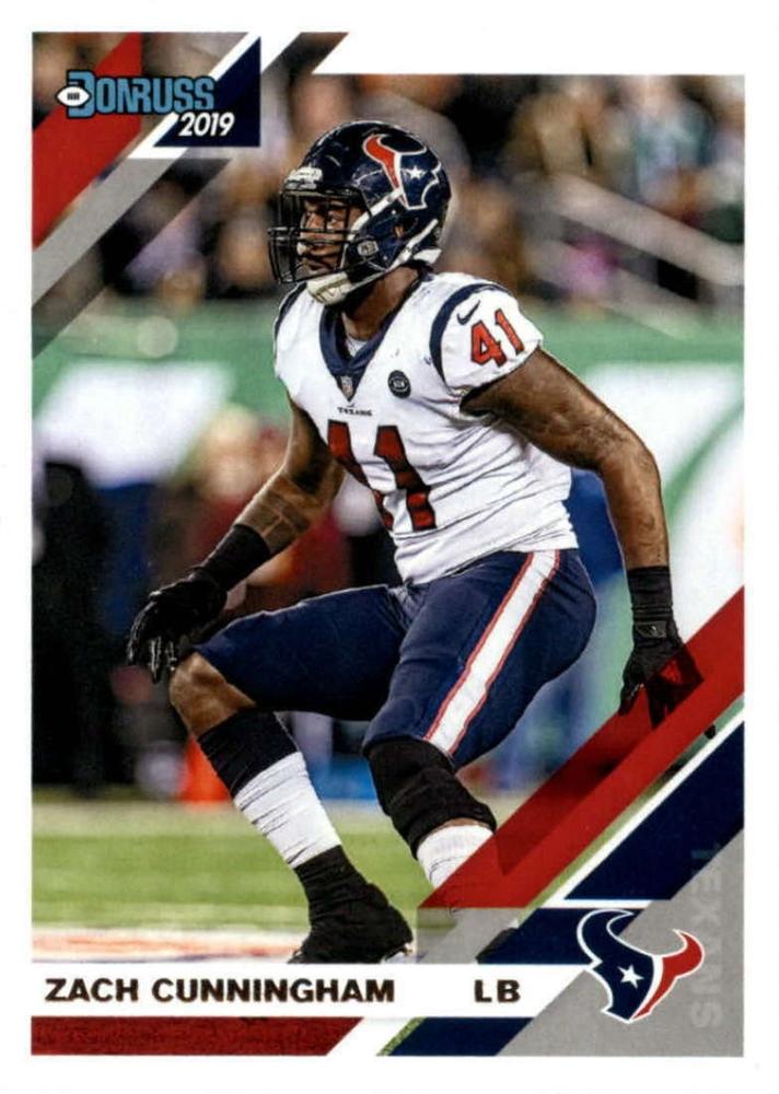 #111 Zach Cunningham - Houston Texans - 2019 Donruss Football