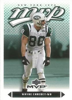 #111 Wayne Chrebet - New York Jets - 2003 Upper Deck MVP Football