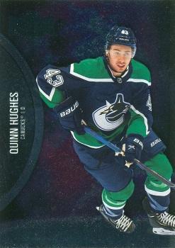 #111 Quinn Hughes - Vancouver Canucks - 2021-22 Skybox Metal Universe Hockey