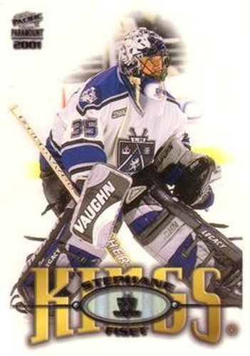 #111 Stephane Fiset - Los Angeles Kings - 2000-01 Pacific Paramount Hockey