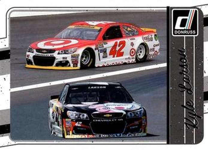 #111 Kyle Larson - Chip Ganassi Racing with Felix Sabates - 2017 Donruss Racing