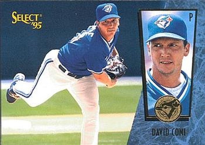 #111 David Cone - Toronto Blue Jays - 1995 Select Baseball