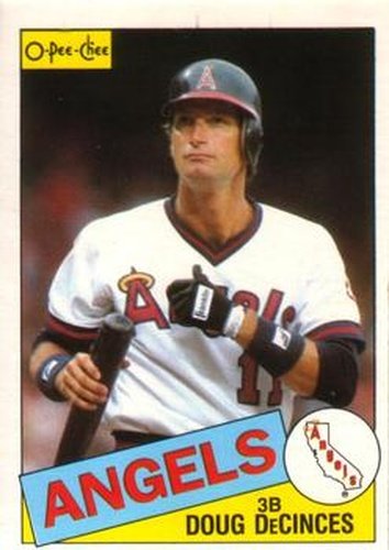 #111 Doug DeCinces - California Angels - 1985 O-Pee-Chee Baseball