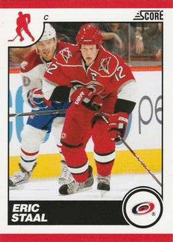 #111 Eric Staal - Carolina Hurricanes - 2010-11 Score Hockey