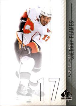 #111 Rene Bourque - Calgary Flames - 2010-11 SP Authentic Hockey