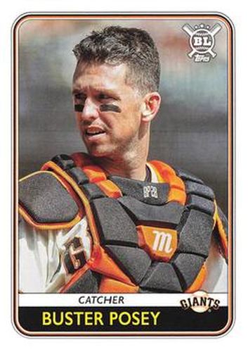#112 Buster Posey - San Francisco Giants - 2020 Topps Big League Baseball