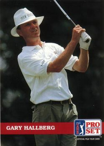 #112 Gary Hallberg - 1992 Pro Set PGA Tour Golf