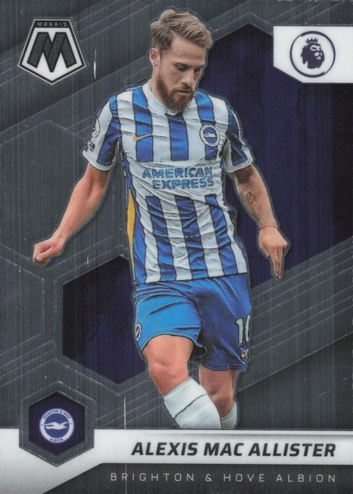 #112 Alexis Mac Allister - Brighton & Hove Albion - 2021-22 Panini Mosaic Premier League Soccer