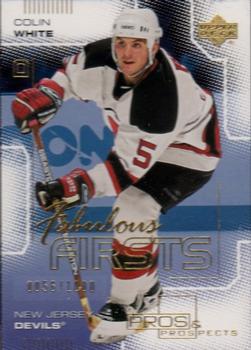 #112 Colin White - New Jersey Devils - 2000-01 Upper Deck Pros & Prospects Hockey