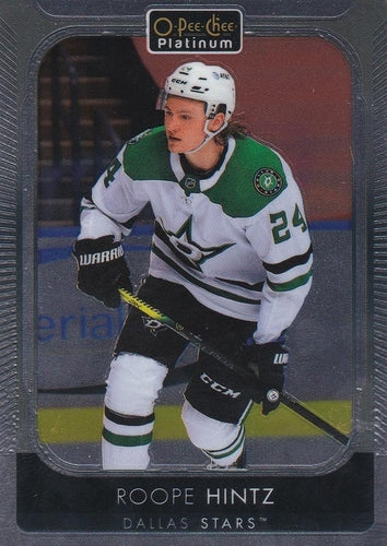 #112 Roope Hintz - Dallas Stars - 2021-22 O-Pee-Chee Platinum Hockey
