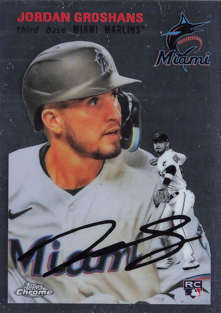 #112 Jordan Groshans - Miami Marlins - 2023 Topps Chrome Platinum Anniversary Baseball