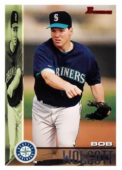 #112 Bob Wolcott - Seattle Mariners - 1995 Bowman Baseball
