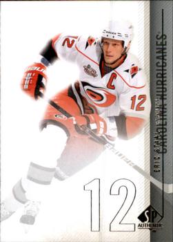 #112 Eric Staal - Carolina Hurricanes - 2010-11 SP Authentic Hockey