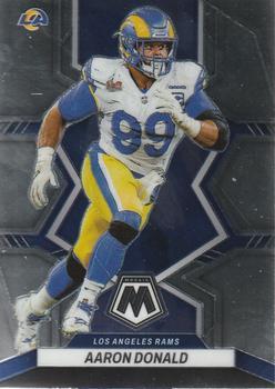 #112 Aaron Donald - Los Angeles Rams - 2022 Panini Mosaic Football