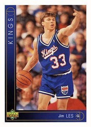 #112 Jim Les - Sacramento Kings - 1993-94 Upper Deck Basketball