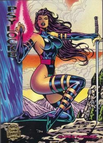 #112 Psylocke - 1994 Fleer Marvel Universe