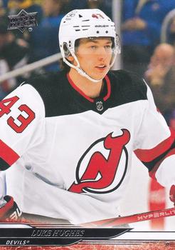 #112 Luke Hughes - New Jersey Devils - 2024-25 Upper Deck Hockey