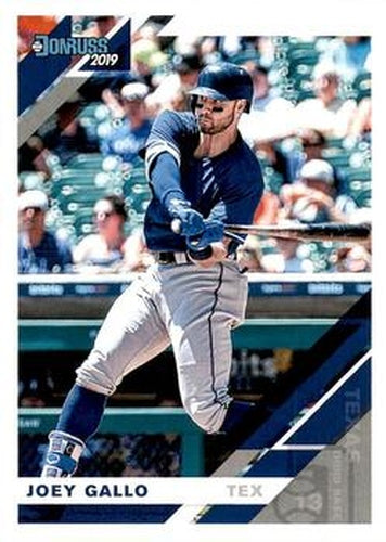 #112 Joey Gallo - Texas Rangers - 2019 Donruss Baseball