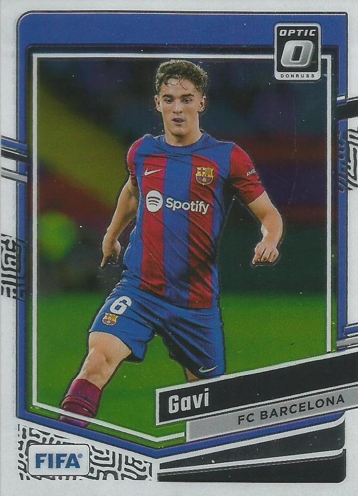 #112 Gavi - FC Barcelona - 2023-24 Donruss - Optic Soccer
