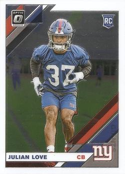 #112 Julian Love - New York Giants - 2019 Donruss Optic Football