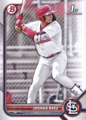 #BP-112 Joshua Baez - St. Louis Cardinals - 2022 Bowman - Prospects Baseball