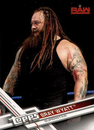 #112a Bray Wyatt - 2017 Topps WWE Then Now Forever Wrestling