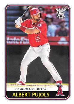 #113 Albert Pujols - Los Angeles Angels - 2020 Topps Big League Baseball