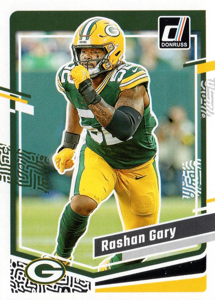 #113 Rashan Gary - Green Bay Packers - 2023 Donruss Football