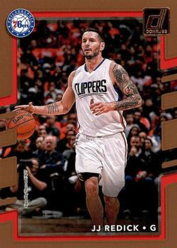 #113 JJ Redick - Philadelphia 76ers - 2017-18 Donruss Basketball